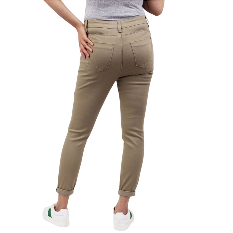 Classic Khaki Butt lifter Maternity Pants