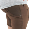 HyperTwill Maternity Shorts with Side Elastics