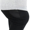 Maternity Sweatpants with Underbelly (Pink & Black)