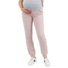 Maternity Sweatpants with Underbelly (Pink & Black)