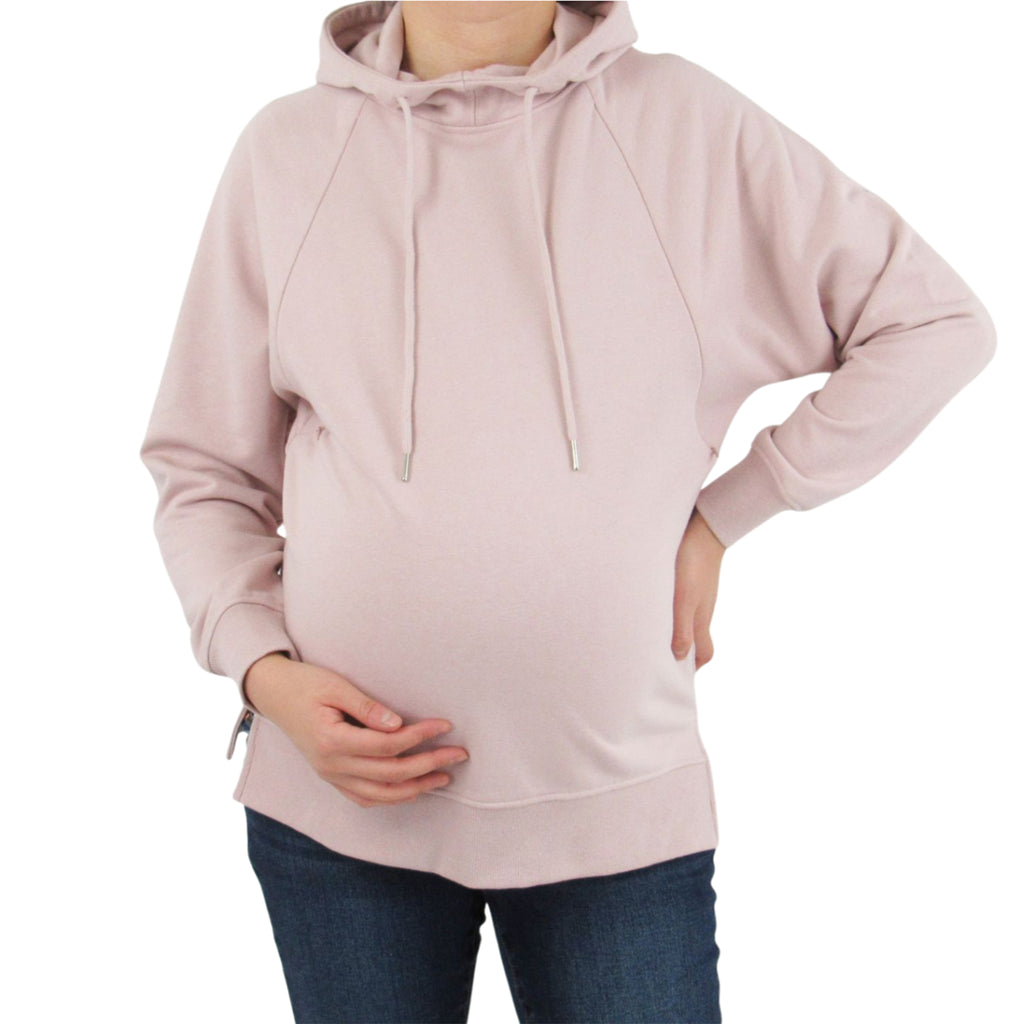 Maternity Nursing Hoodies (Pink & Black)