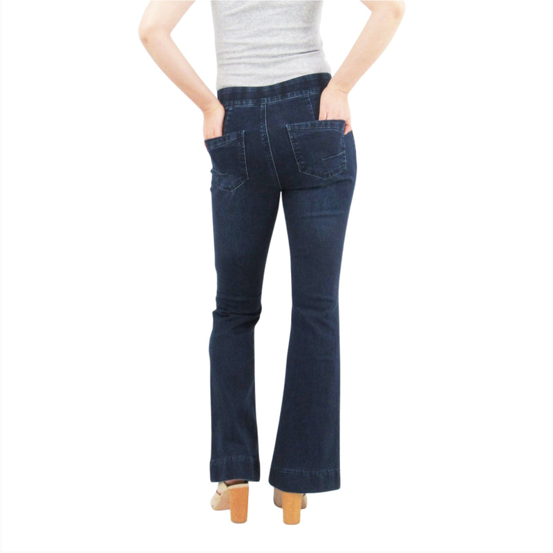 Tummy Control Bootcut with Welt Pockets