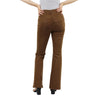 Mocha Tummy Control Bootcut with Patch Pockets