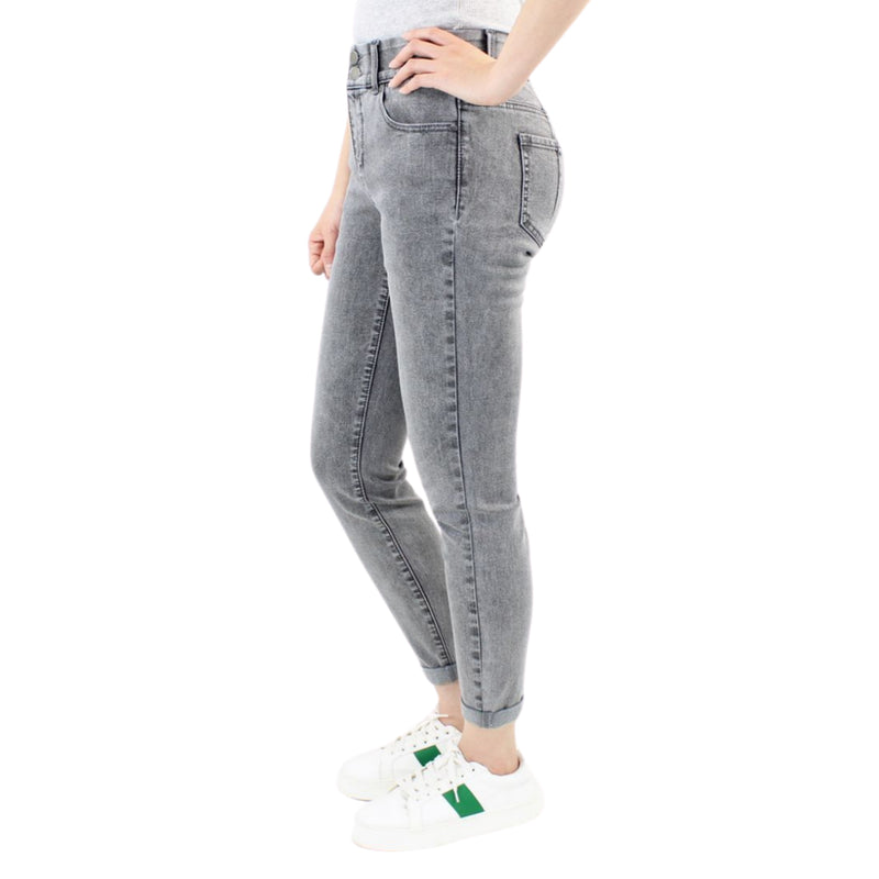 Grey Tummy Control Skinny Jean