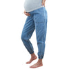 Maternity Jogger Jeans with Belly Band