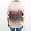 Twist Front Ombre Waffle Top