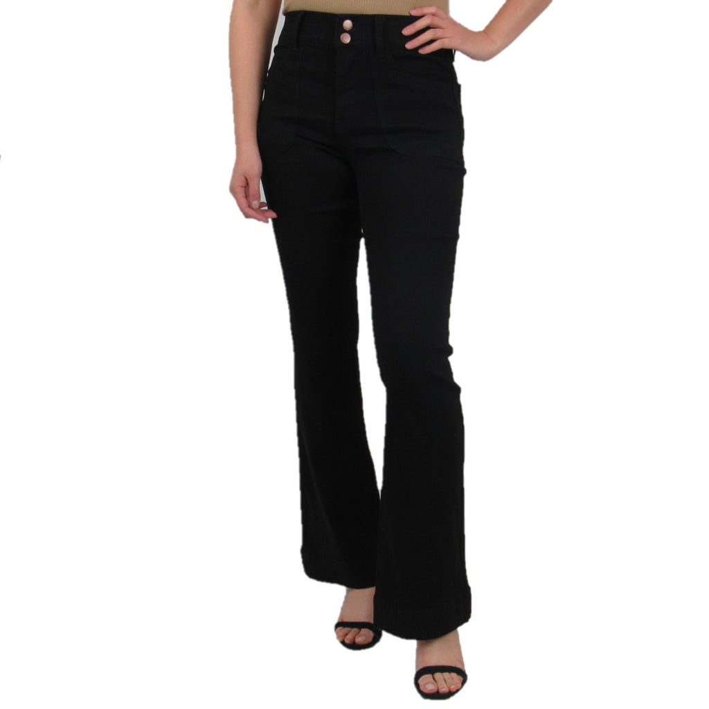 Tummy Control Black Bootcut